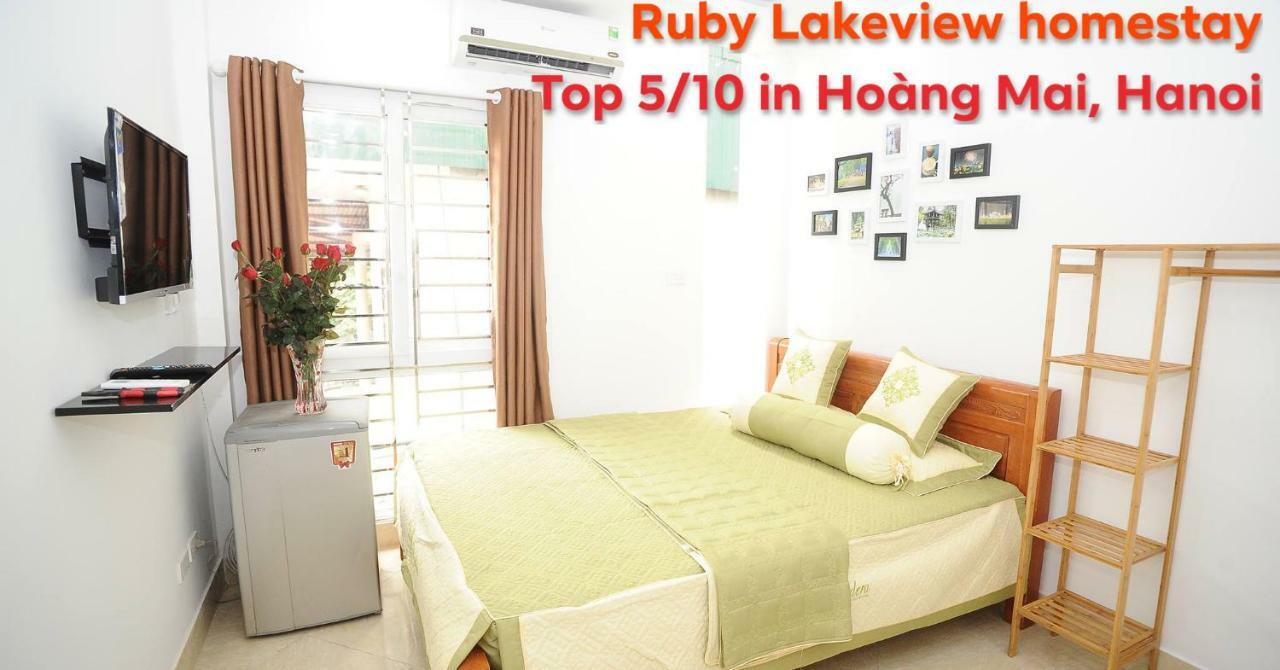 Ruby Lakeview Homestay Hanoj Exteriér fotografie